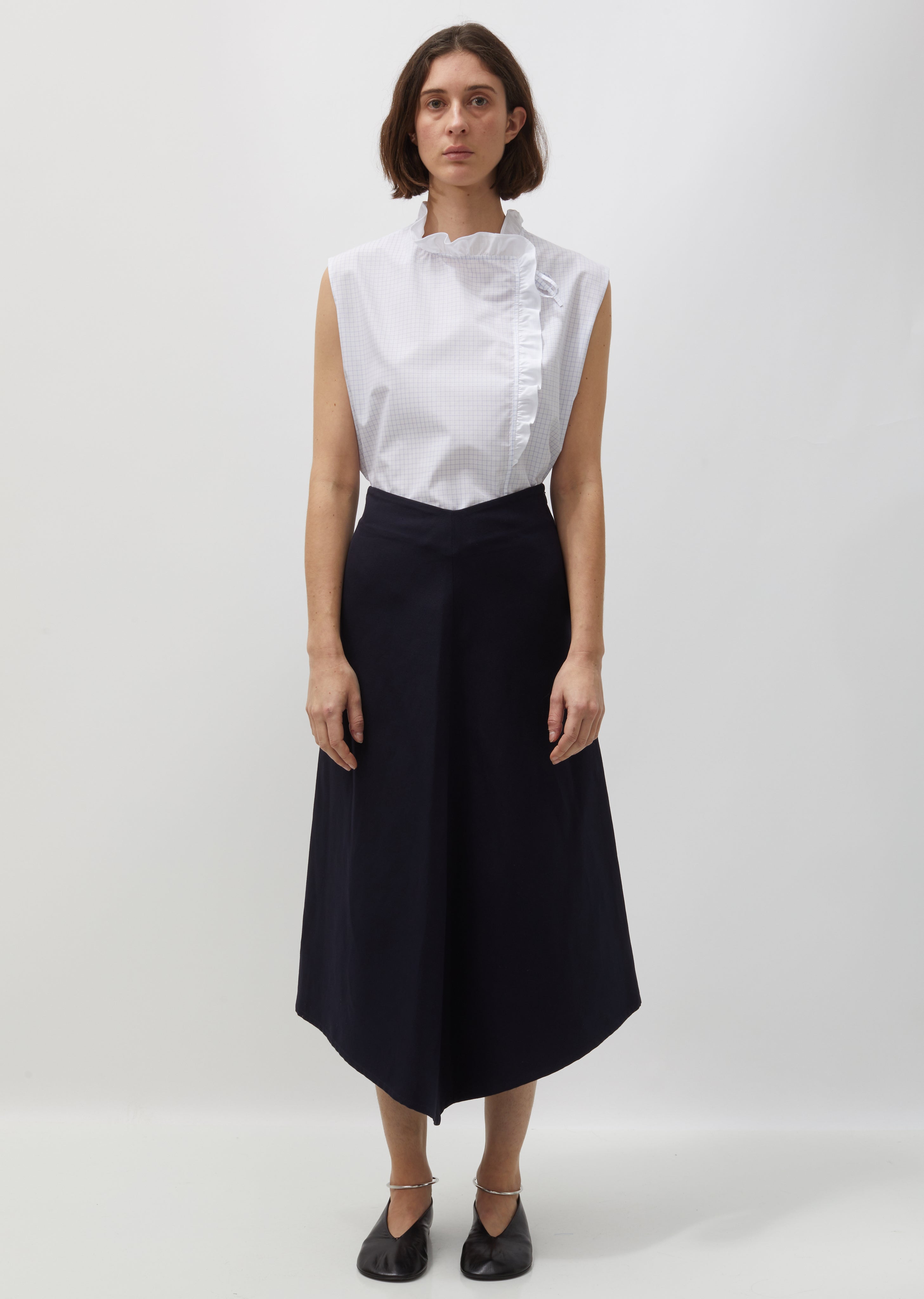 High Waisted Maxi Skirt - Broadcloth Double Slits Skirts Women Fashion  Clothing | eBay